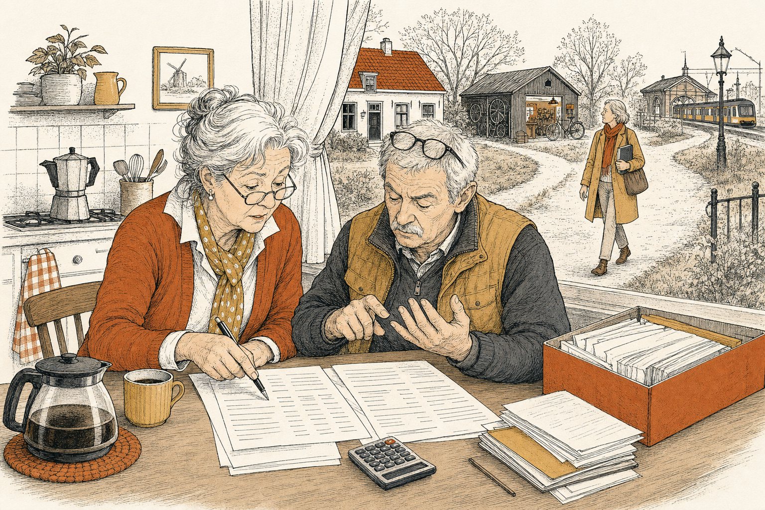 AOW-vakantiegeld: de opbouw ging omlaag