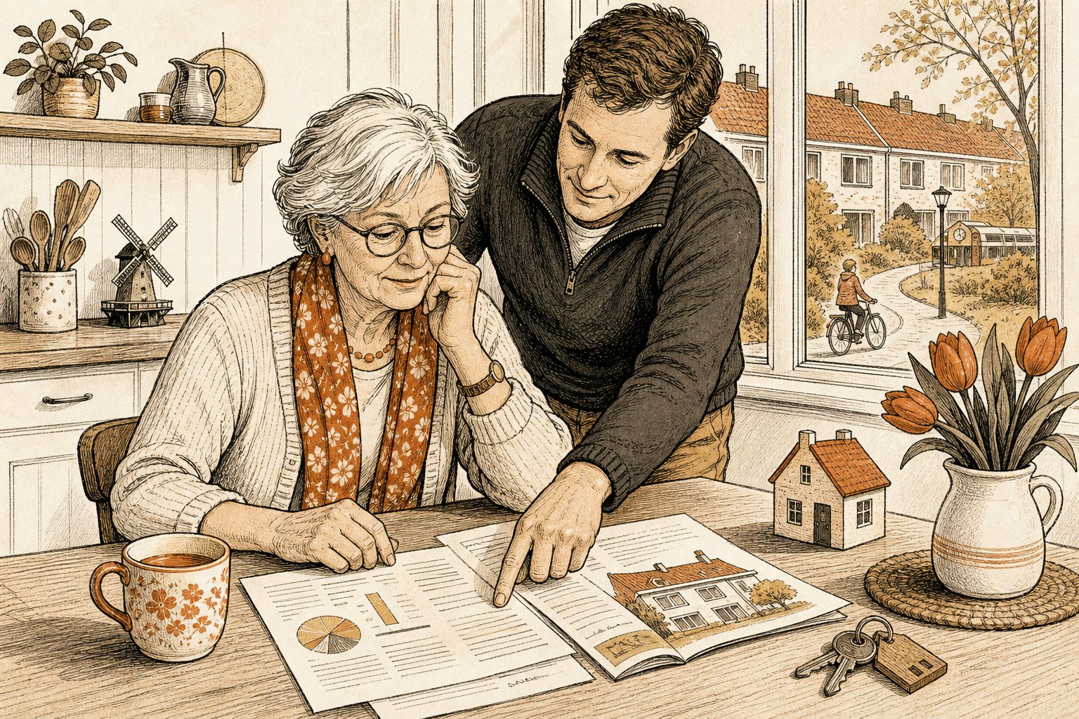 Hypotheek op je AOW: 725 euro per maand