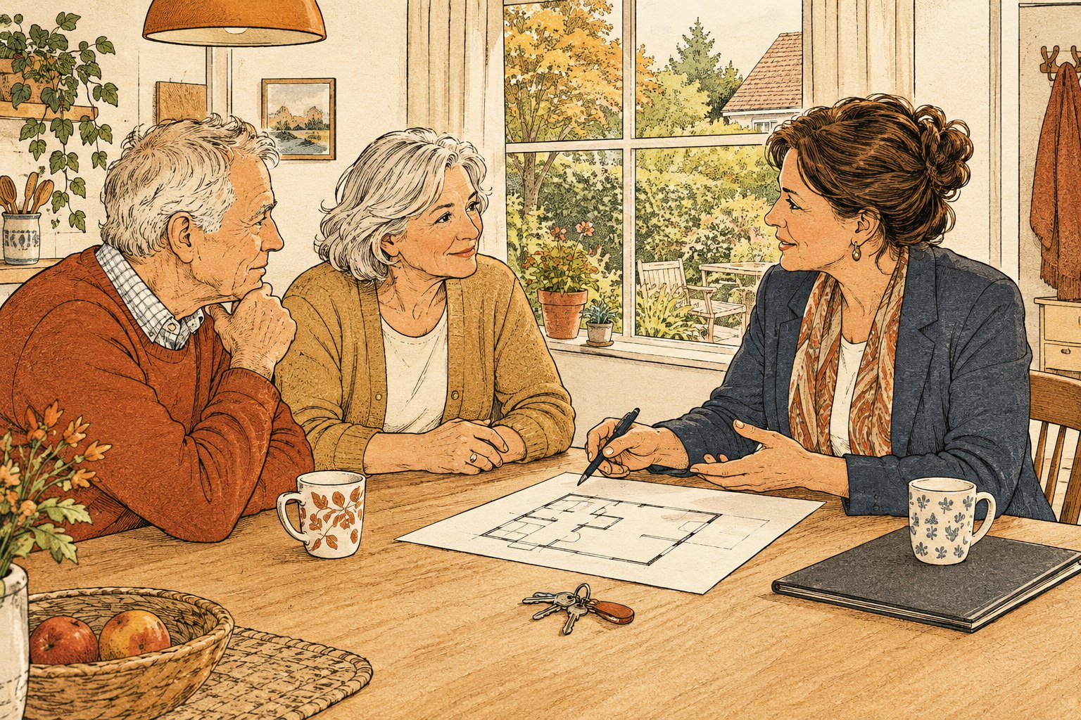 Redactionele illustratie bij Doorstroommakelaar blijft in Voorschoten